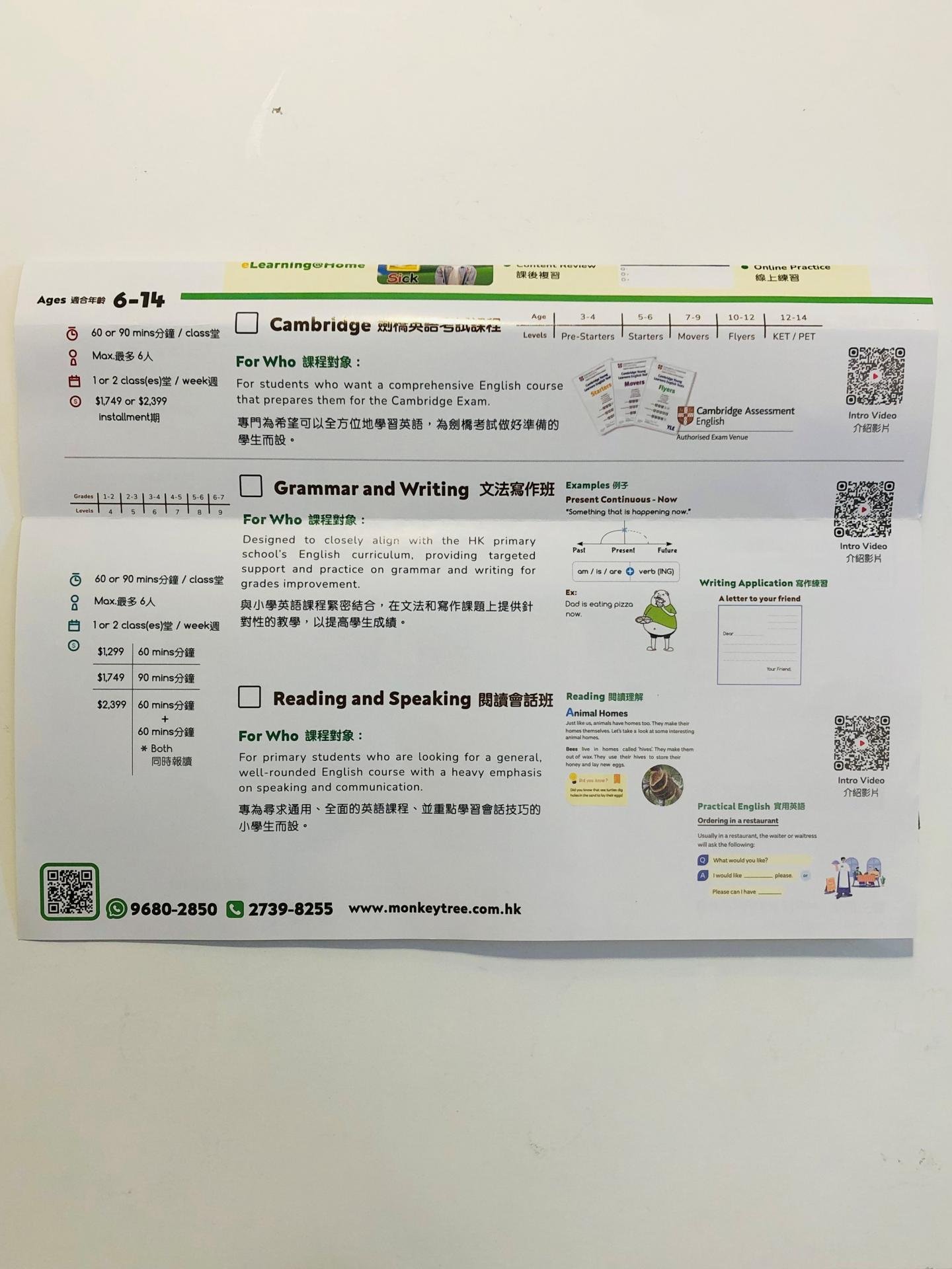 恆常課程圖片